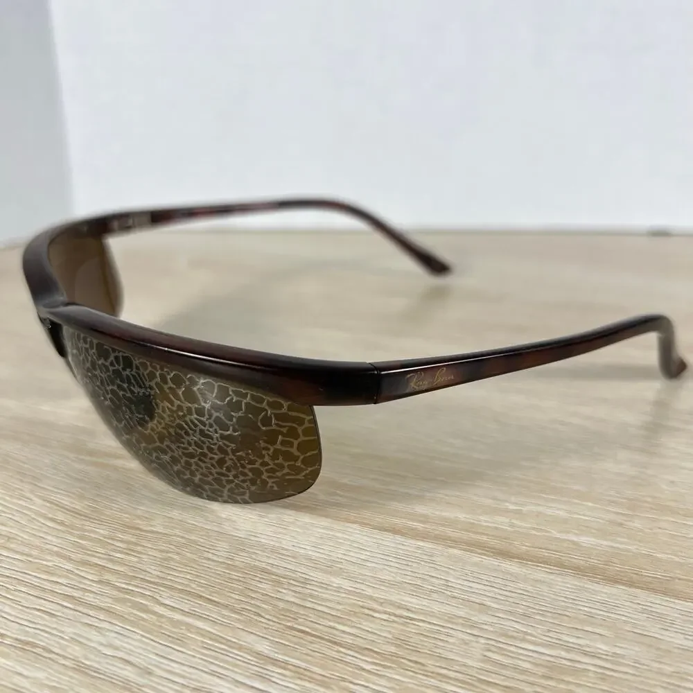 Ray-Ban RB4021 PS Sport Nylor 628/83 Sunglasses FRAMES ONLY Brown 69-11 Italy